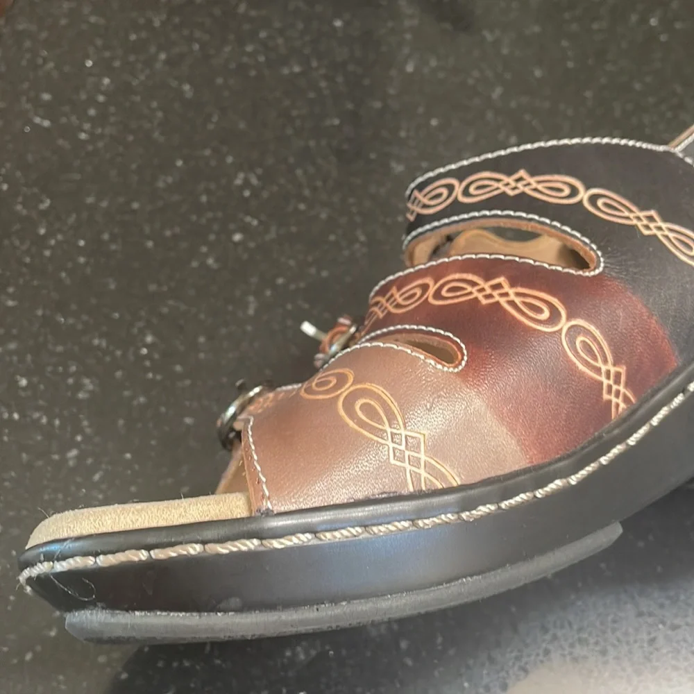 L’Artiste Burbandale Spring Step Sandals Size 39  8 1/2 - Picture 4 of 14